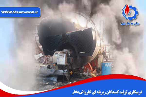فریبکاری تولید کنندگان زیرپله ای کارواش بخار
