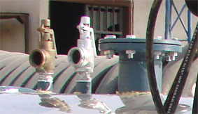 شیر اطمینان در حالت استاندارد
