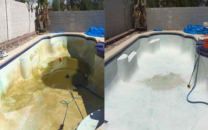pool acid wash