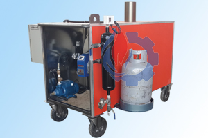 کارواش بخار طرح کپسولی 