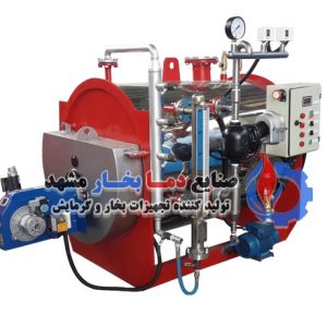 دیگ بخار کارواش افقی 200 کیلو 750 لیتری