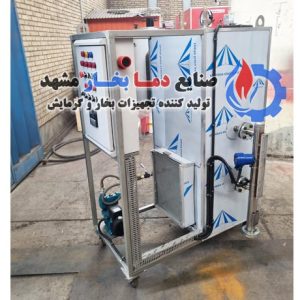 دیگ بخار برقی کارواش عمودی 50 کیلوگرم بر ساعت 35 کیلو وات