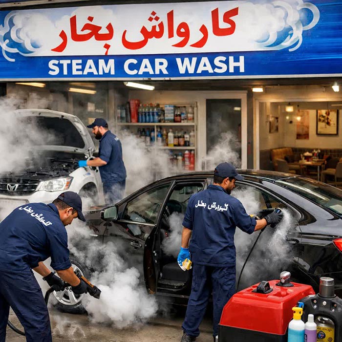 برای موفقیت با دستگاه کارواش بخار چه کارهایی باید انجام داد؟